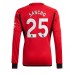 Manchester United Jadon Sancho #25 Hemma matchtröja 2023-24 Långärmad Billigt